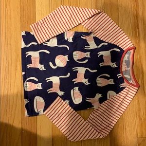 Mini Boden Girls size 7-8 long sleeve tea shirt